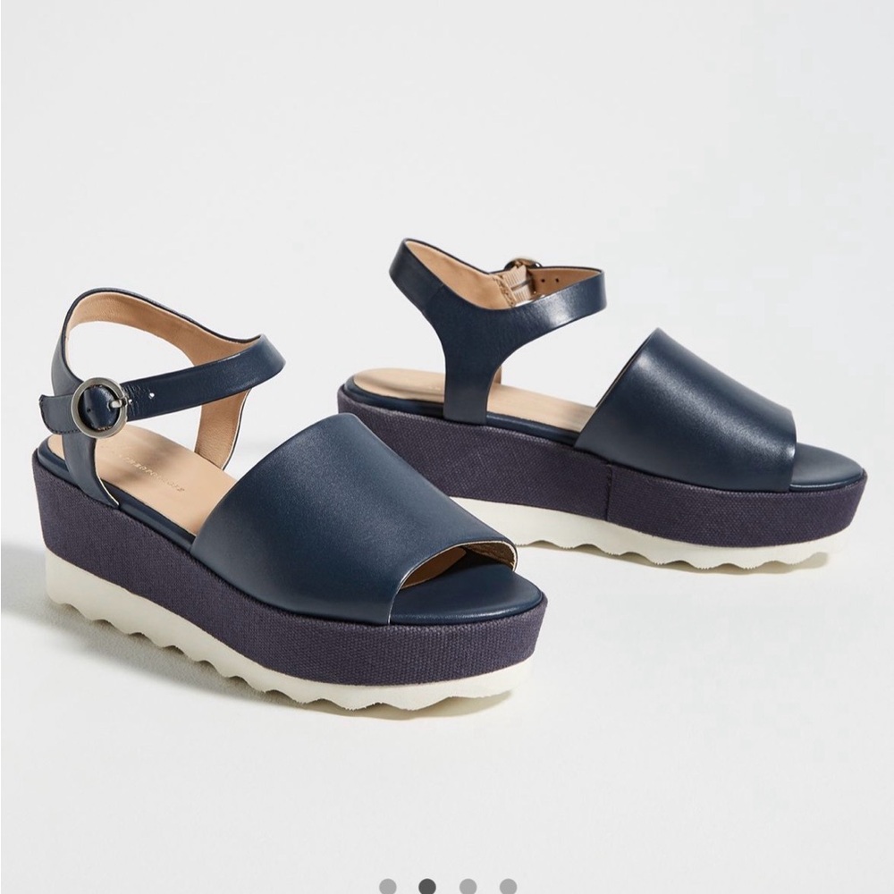 Anthropologie Caia Platform Sandals